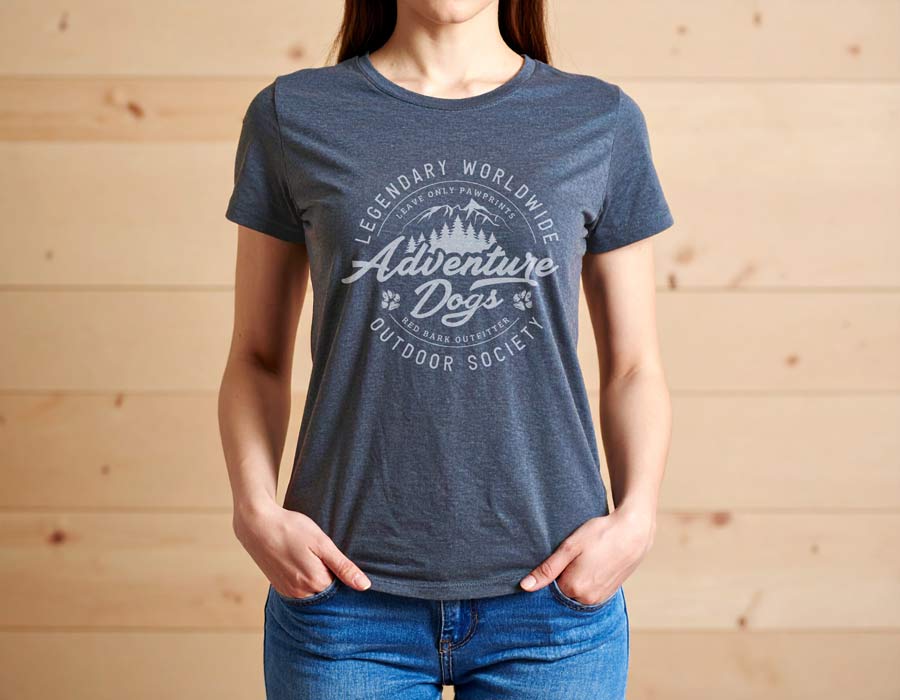 Worldwide Adventure Dogs T-shirt