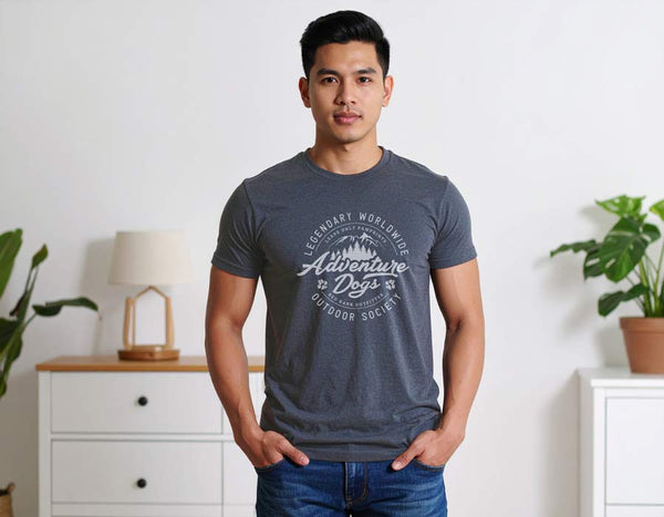 Worldwide Adventure Dogs T-shirt - Red Bark Shop