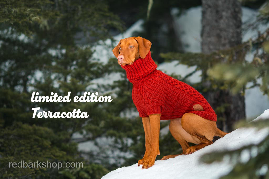 Bravehound Hand-knitted Bird Dog Sweater