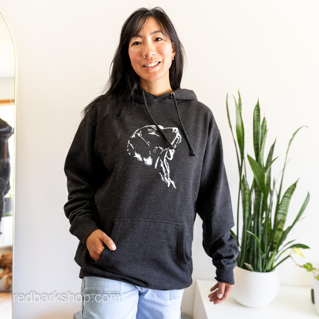 Her Silhouette Vizsla Hoodie