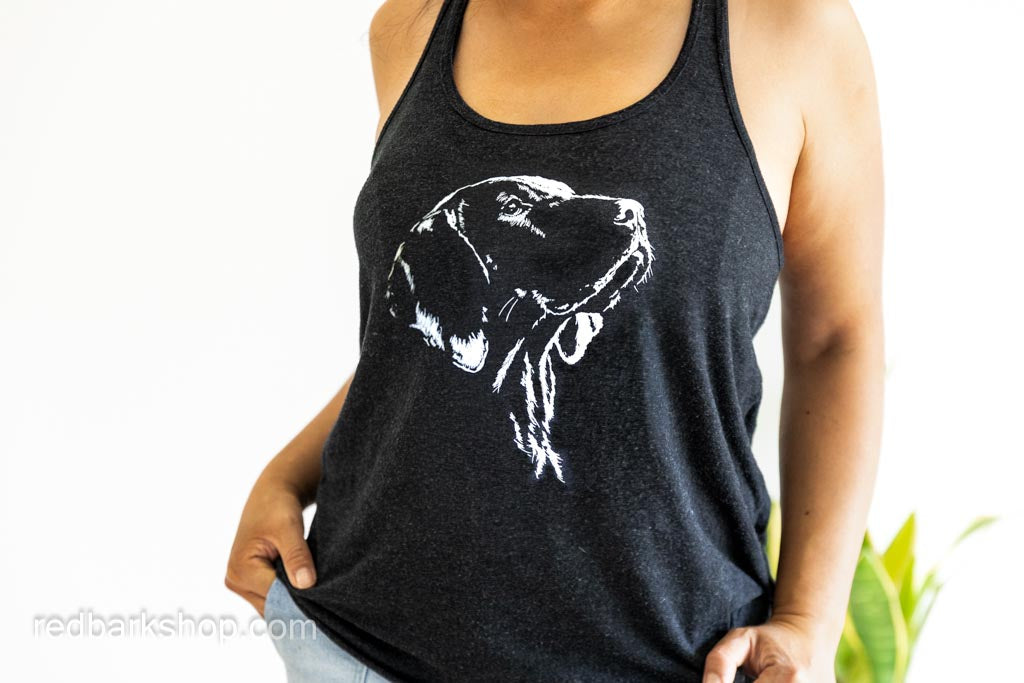 Her Silhouette Flowy Tank