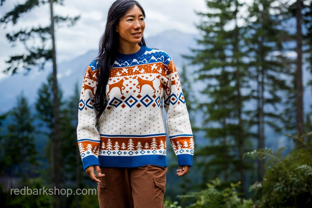 Tantalus Mountain Range Knitted Sweater