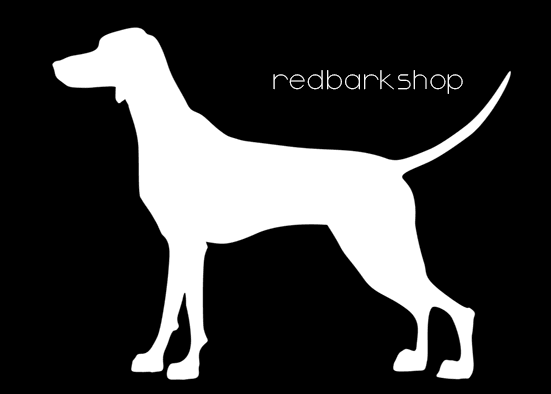Car Transfer Sticker Vizsla or Pointer with Natural Long Tail - Red Bark Shop